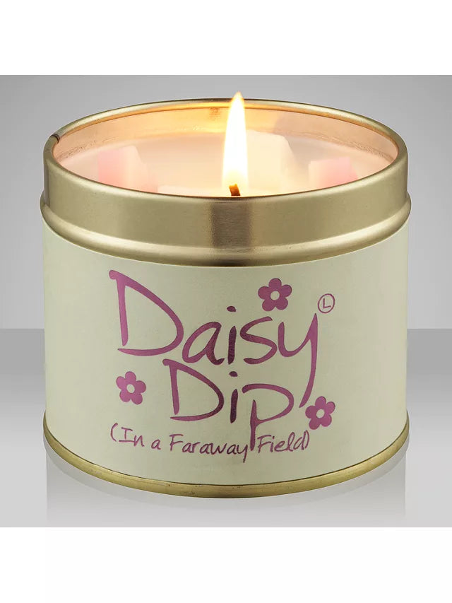 Lily-Flame Daisy Dip Scented Candle Tin 230g