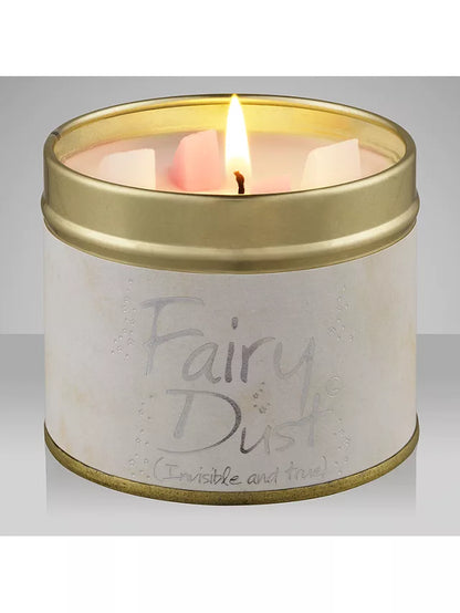 Lily-Flame Fairy Dust Scented Candle Tin 230g