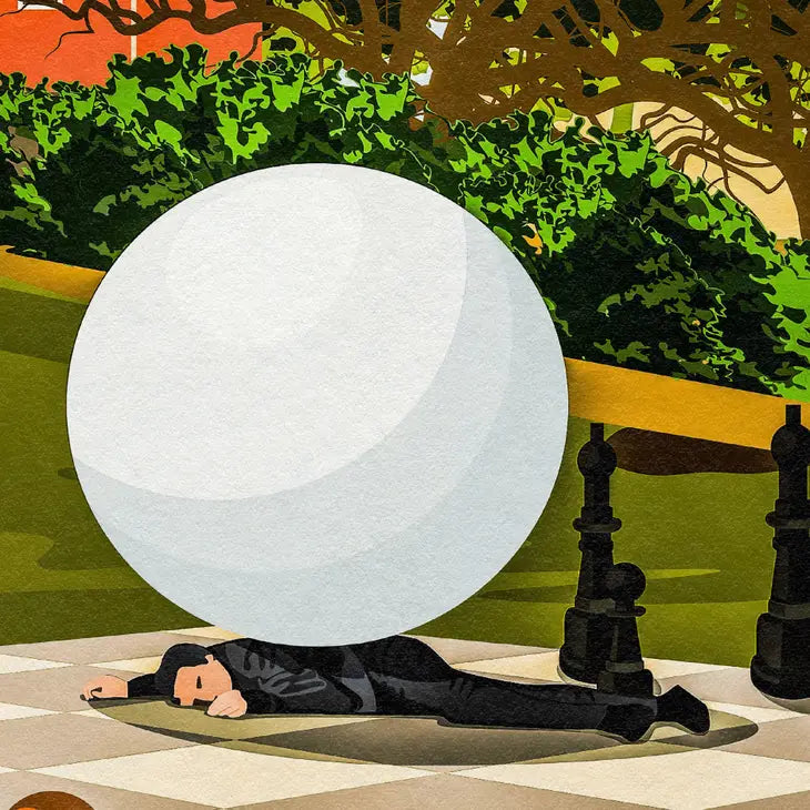 The Prisoner - The Village - Portmeirion Travel Poster