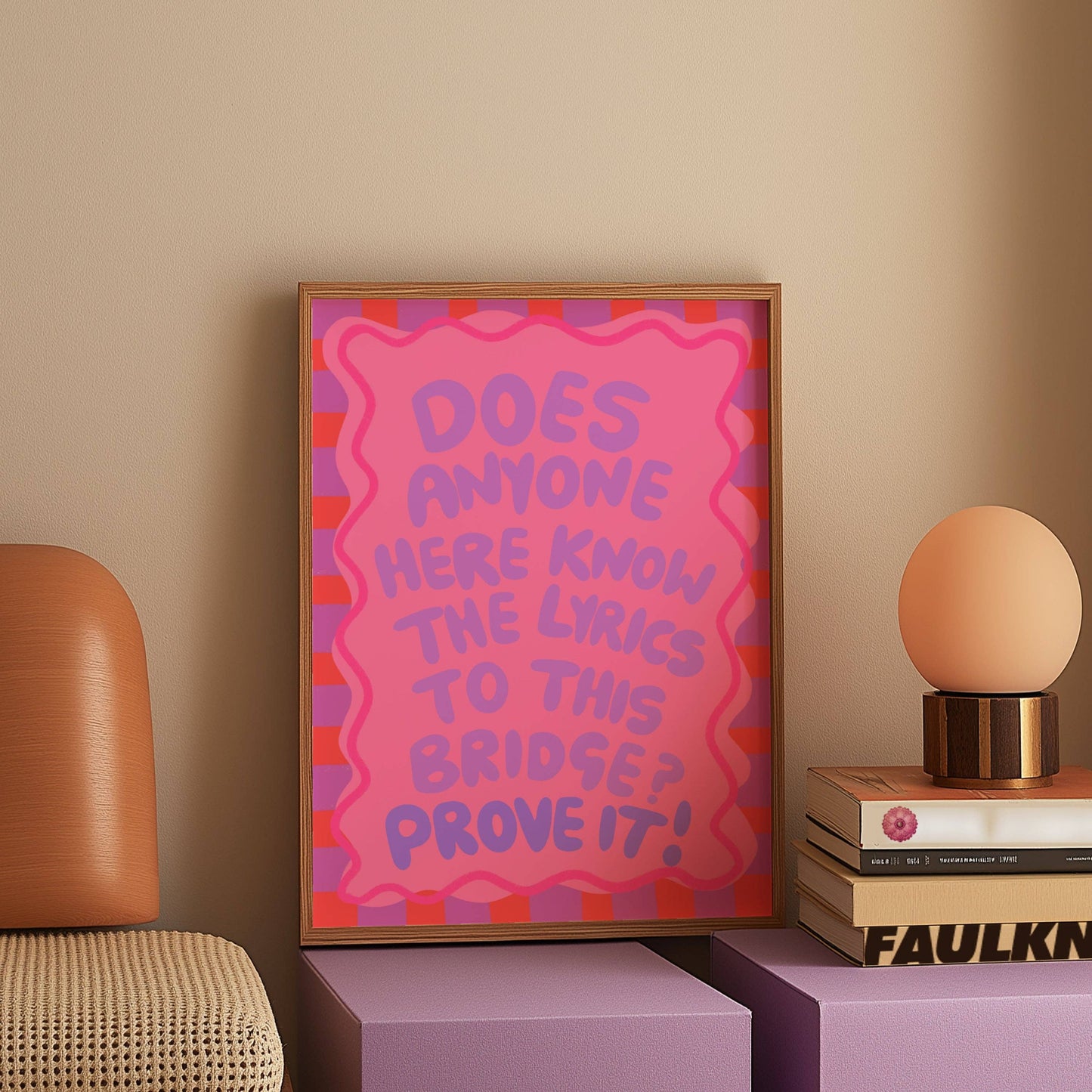 A3 Print - Taylor Swift - Cruel Summer Bridge Pink