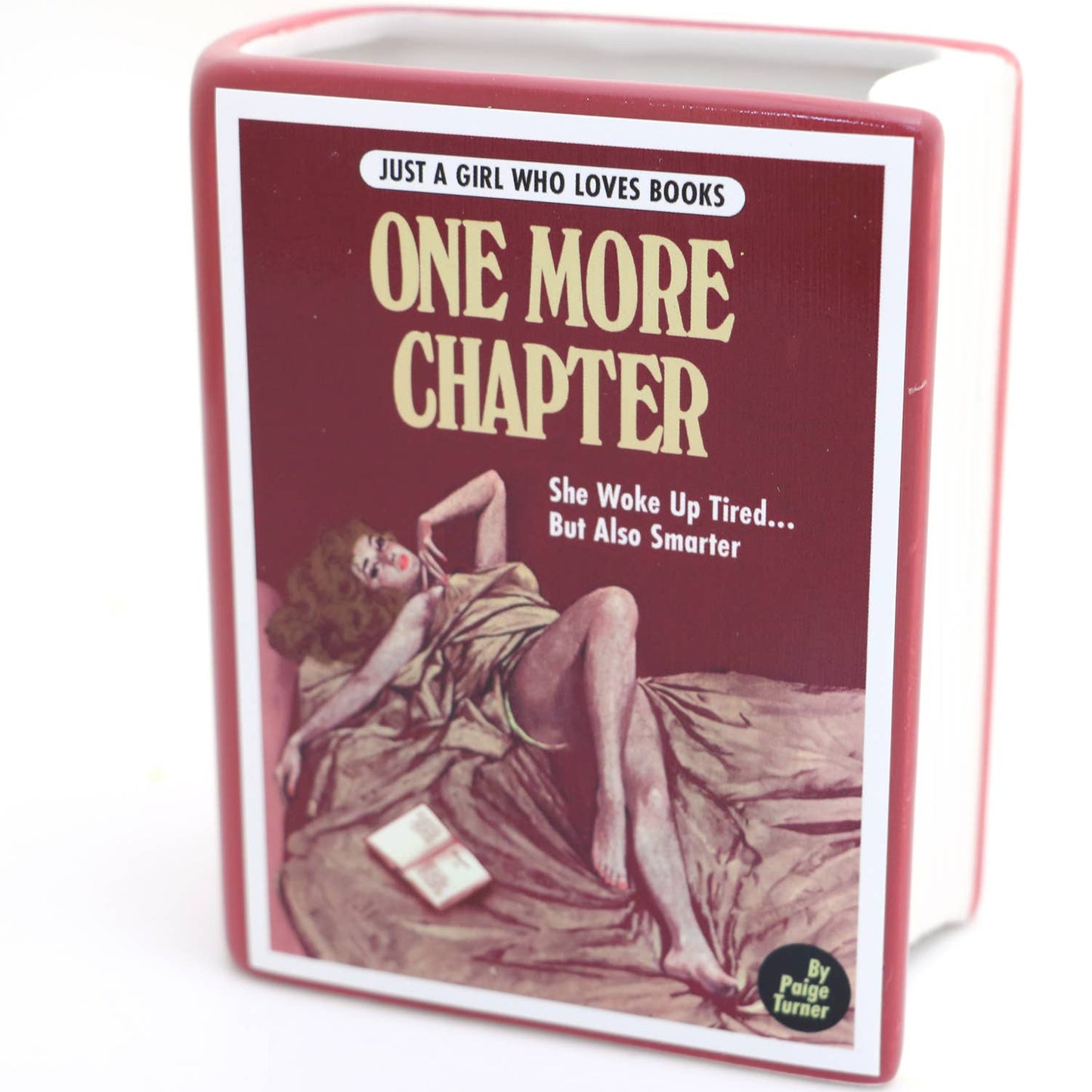 One More Chapter Book Vase/Pencil Holder