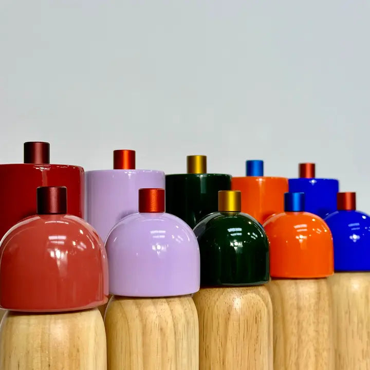 Salt & Pepper Grinder - Navy & Red