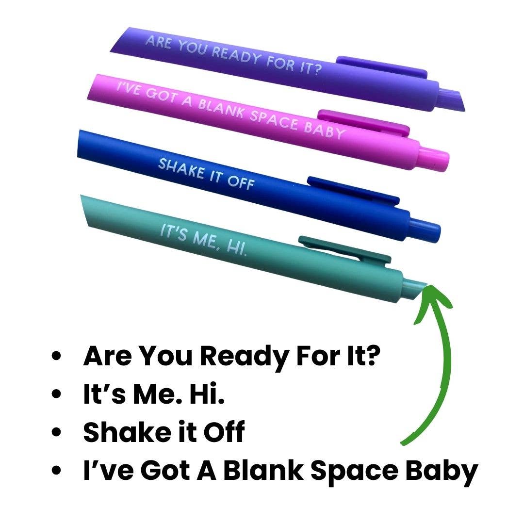 BACK IN STOCK ! In My Eras Swiftie Pen Set