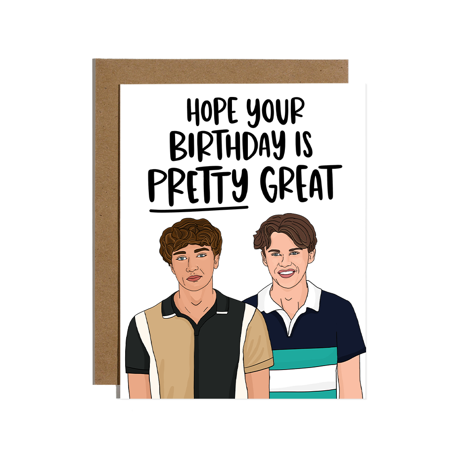 The Summer I Turned Pretty Birthday Greetings Card