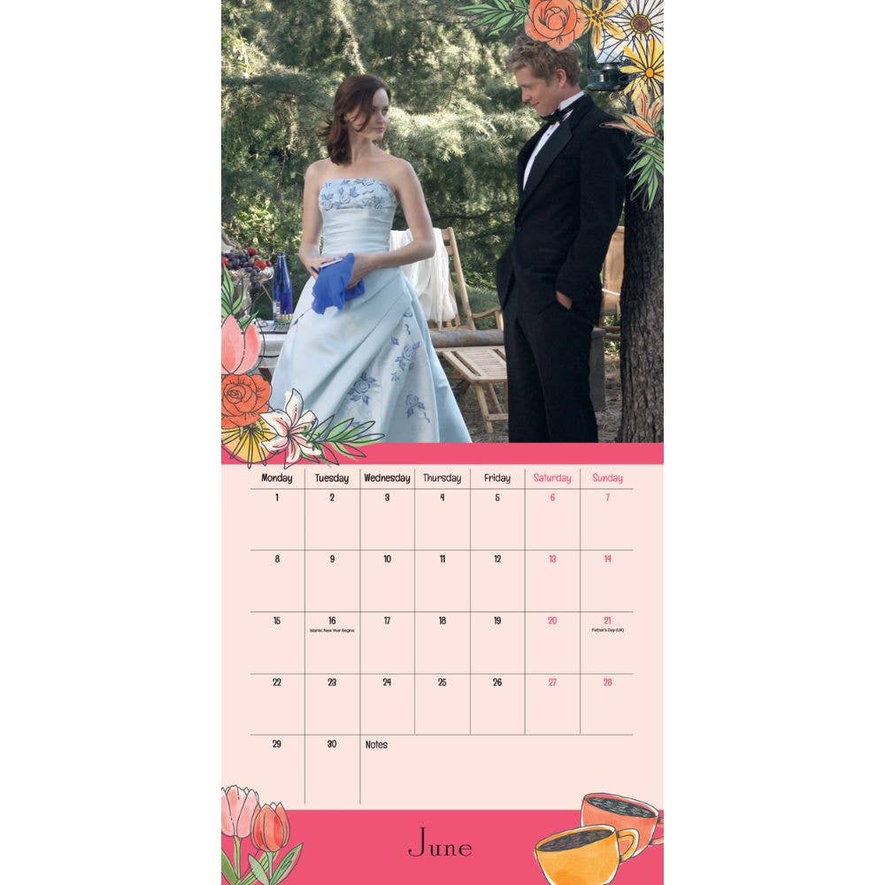 Gilmore Girls 2026 Square Calendar