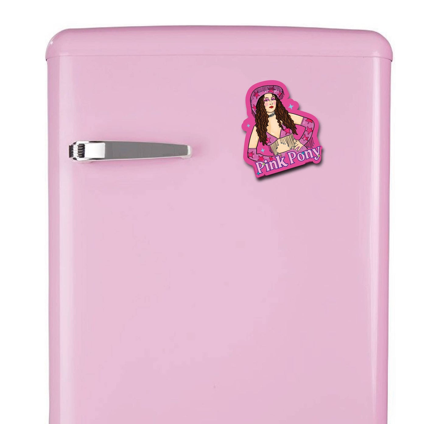 Pink Pony Magnet