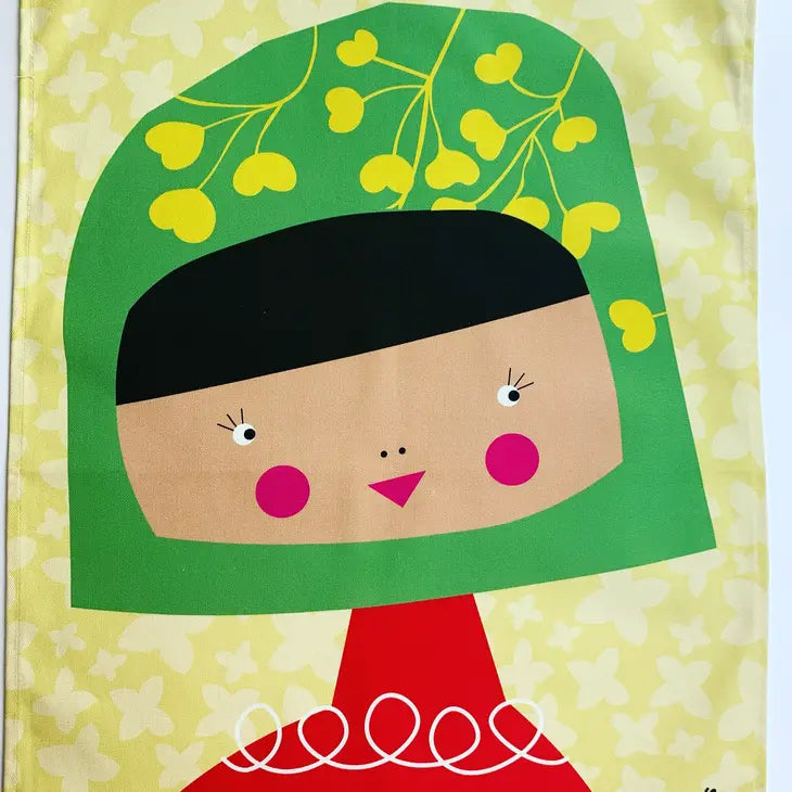 Russian Doll Tea Towel