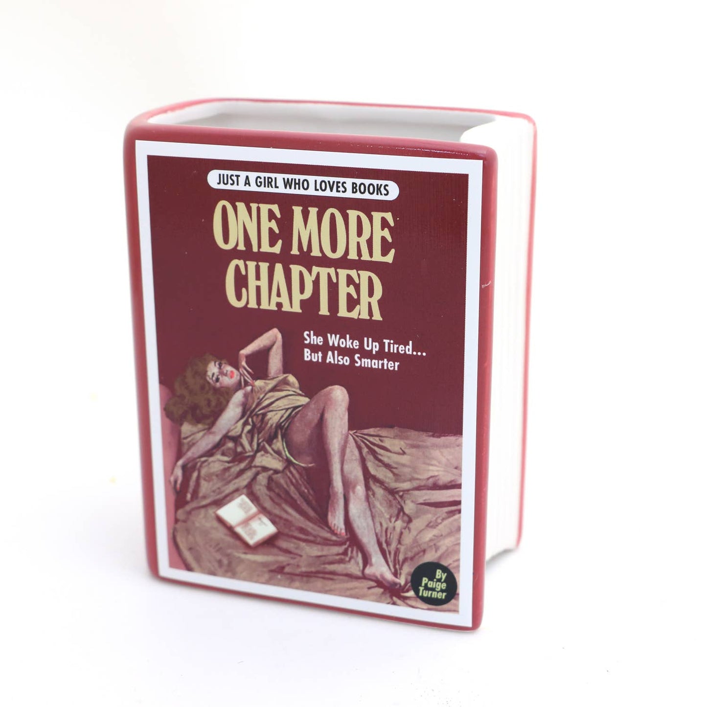 One More Chapter Book Vase/Pencil Holder