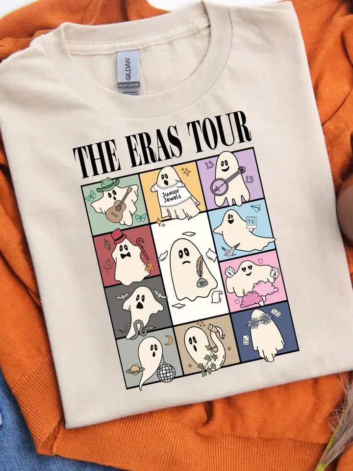 The Eras Ghost Tour Taylor Swift Tee - Ex Shop Display