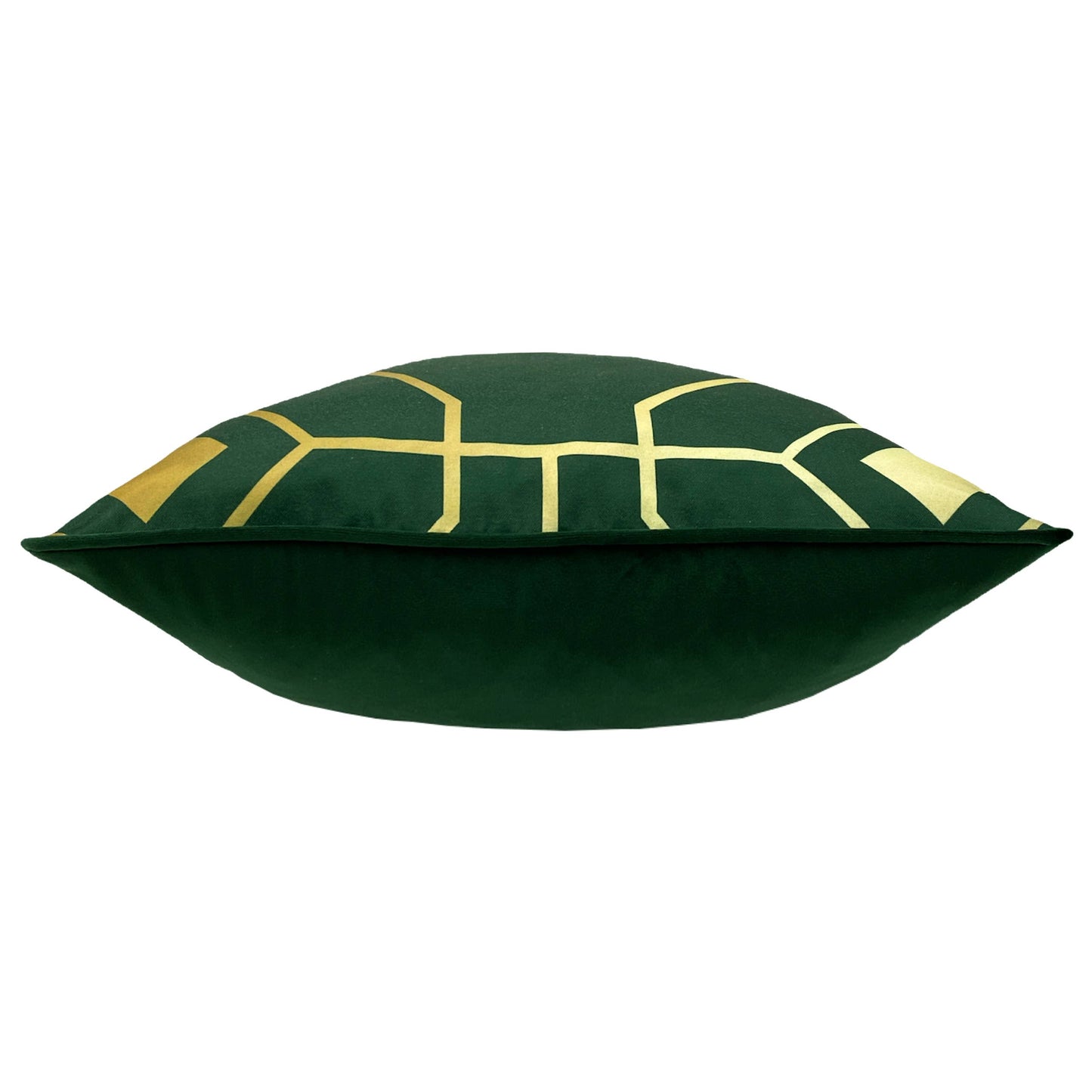 Bee Deco Geometric Cushion - Emerald