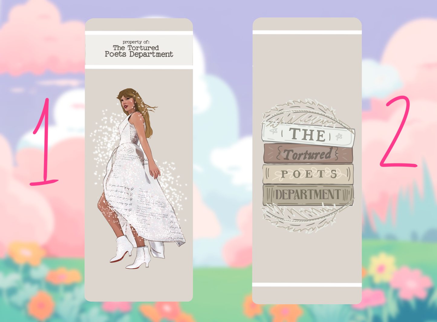 Taylor Swift Bookmark - The Tortured Poets Department