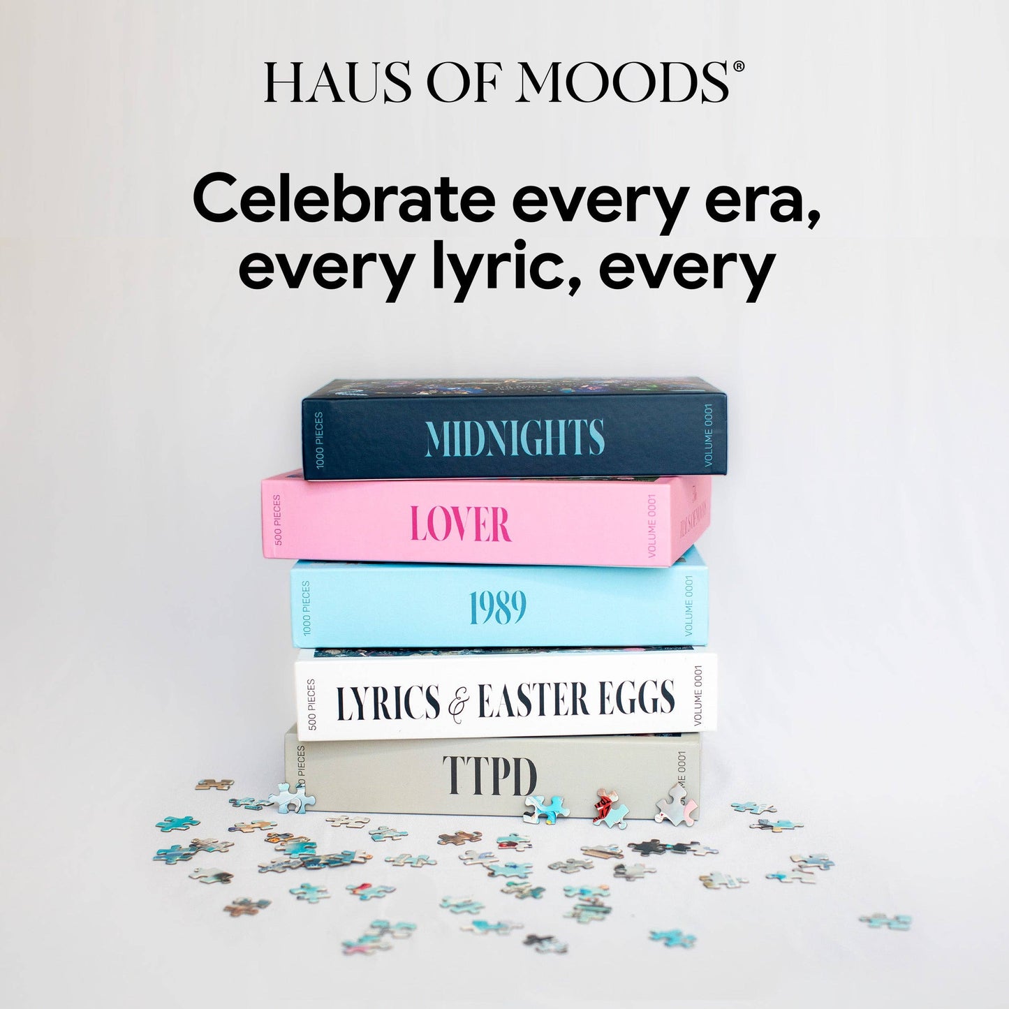 1,000 Piece Taylor Swift Tortured Poets Era Lyrics & Easter Eggs Puzzle©