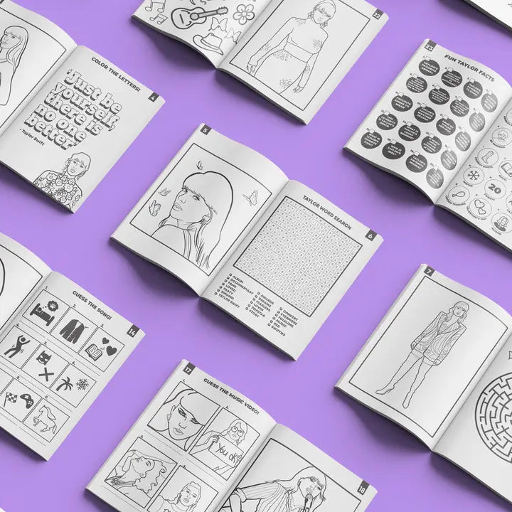 NEW - Taylor Swift - A4 Activity Book