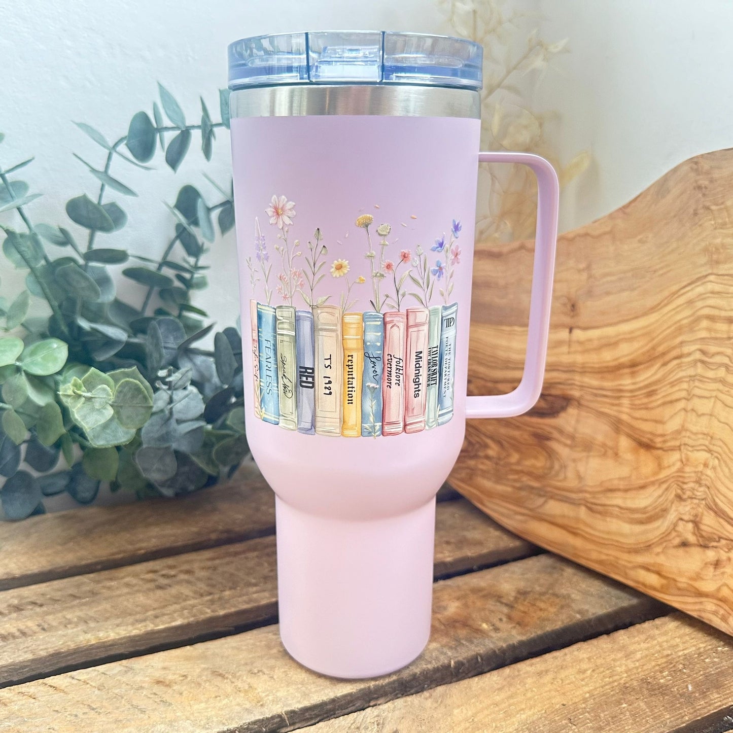 40 Oz Tumbler - Albums as Books - Stainless Steel