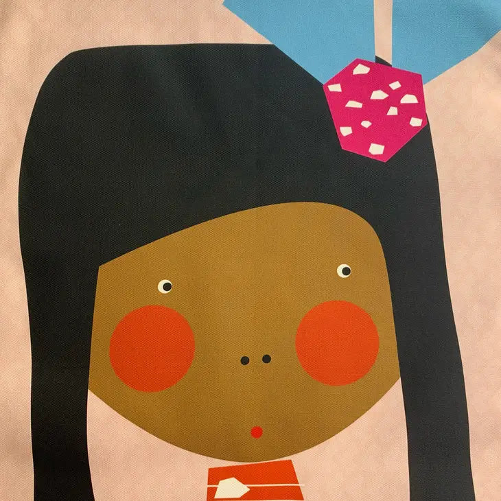 Flower Girl Tea Towel