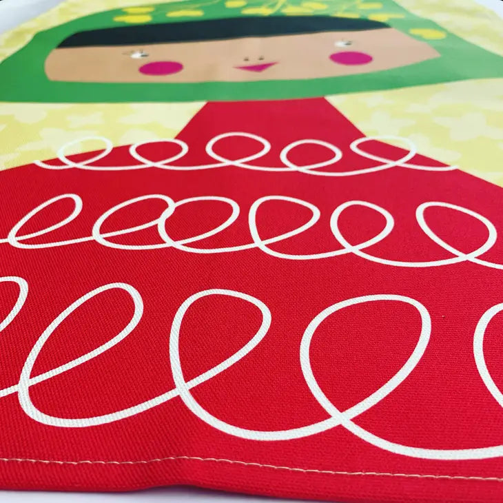 Russian Doll Tea Towel