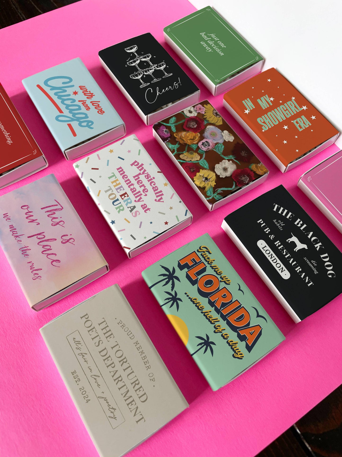 Florida...One Hell of a Drug Taylor Swift Matchbook