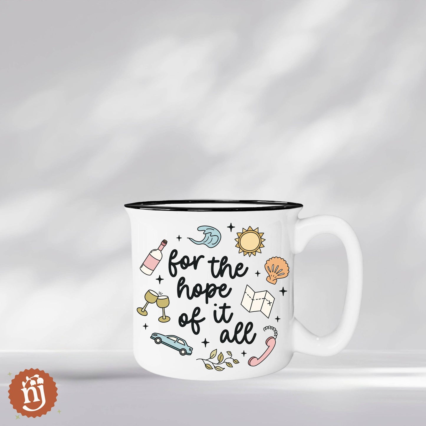 PREORDER - Taylor Inspired for the Hope of It All Ceramic Campfire Mug