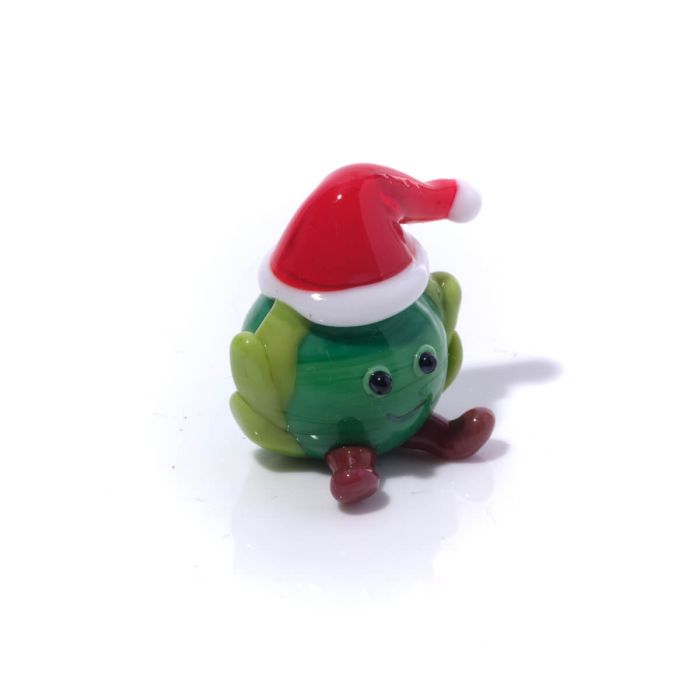 Christmas Hand Blown Glass Sprout