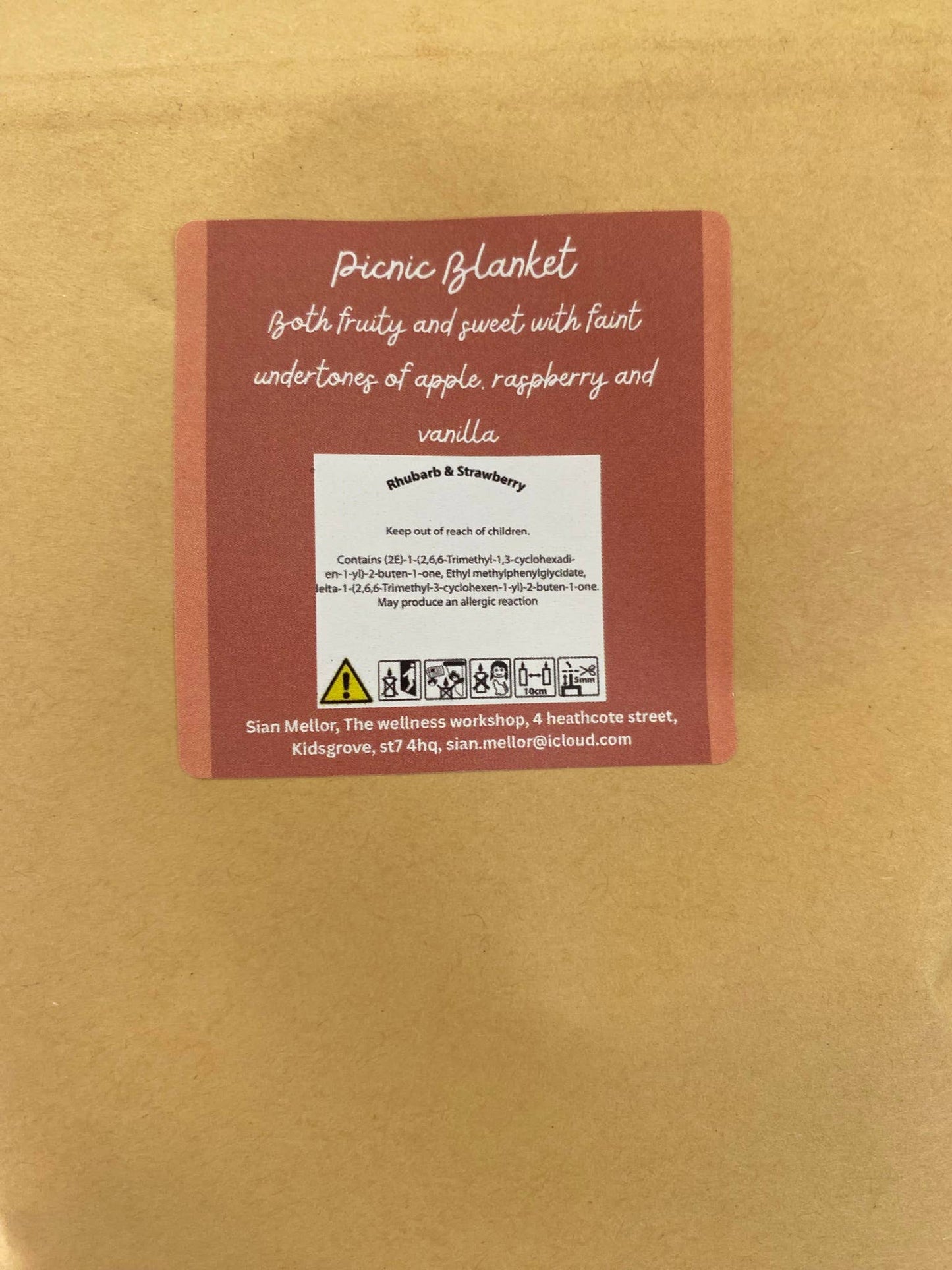 Picnic Blanket wax melt shapes