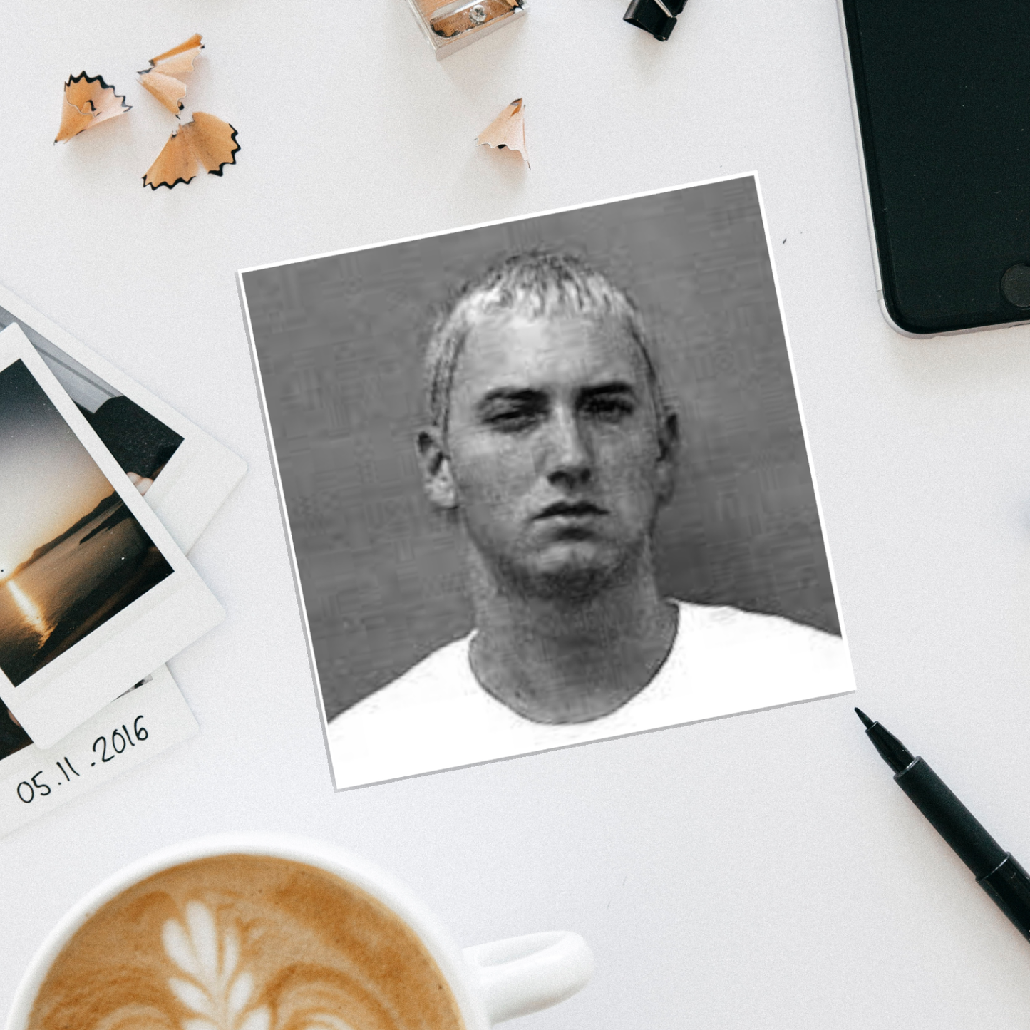 Eminem Mugshot Coaster