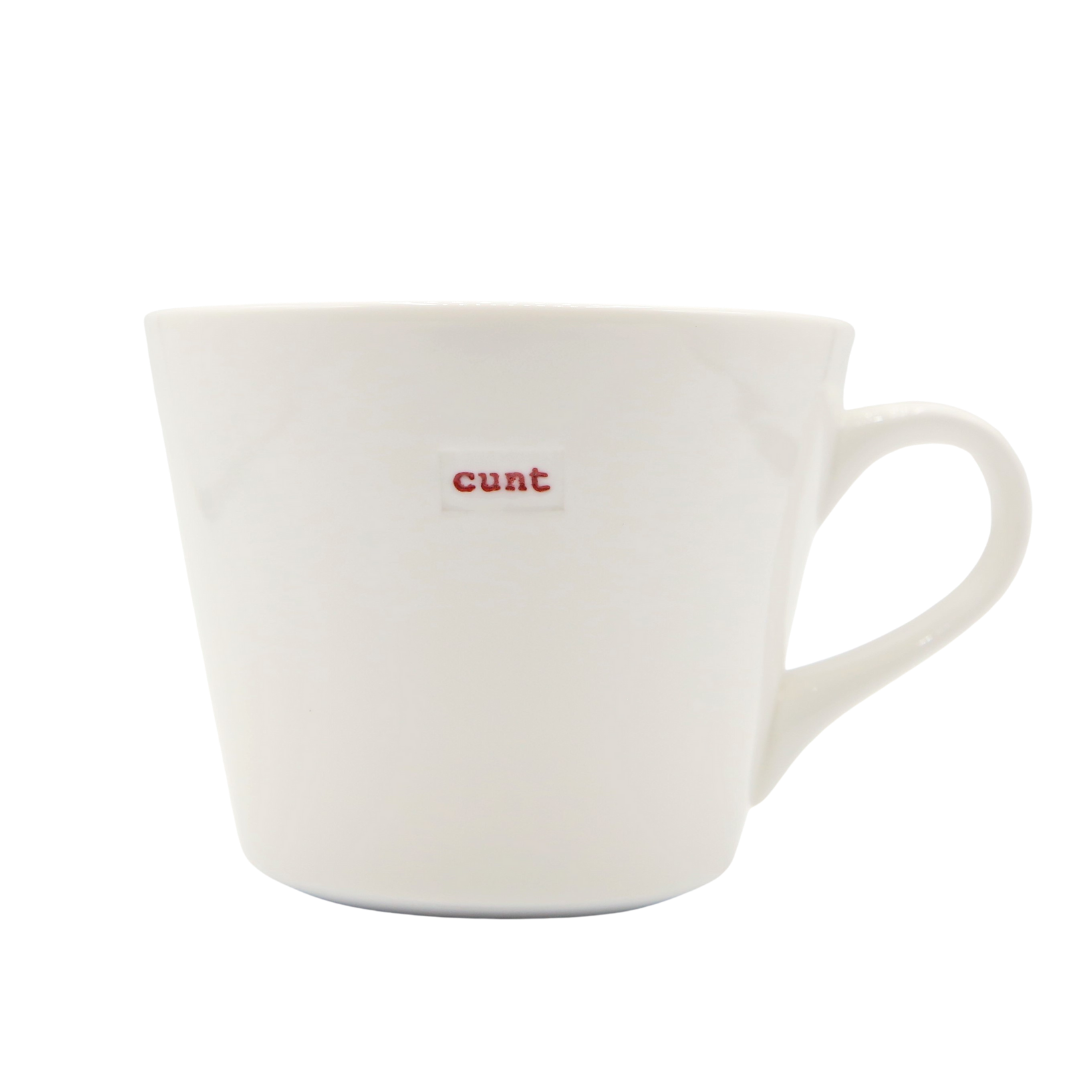 Keith Brymer Jones Mug 350ml- cunt (red)