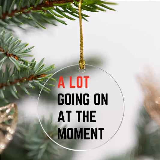 Taylor Swift A Lot Going On Acrylic Ornament