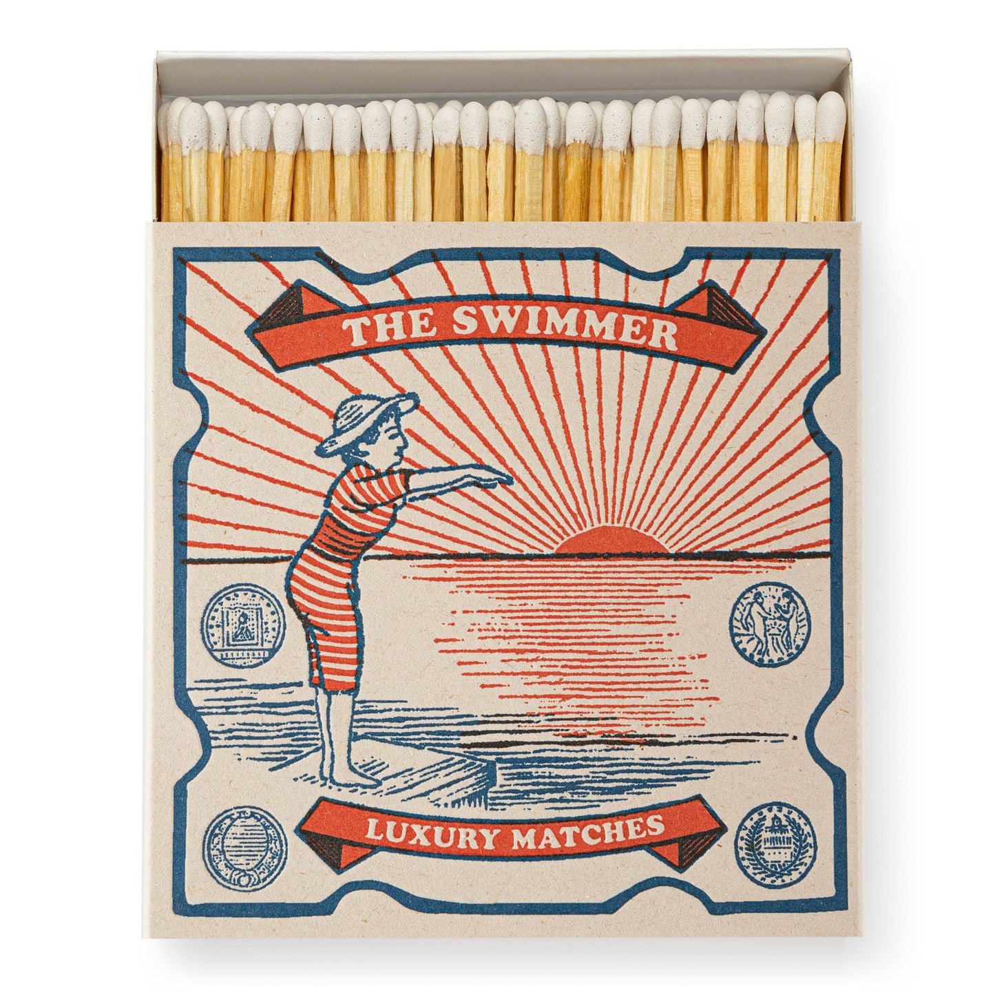 The Swimmer - Square Matchboxes