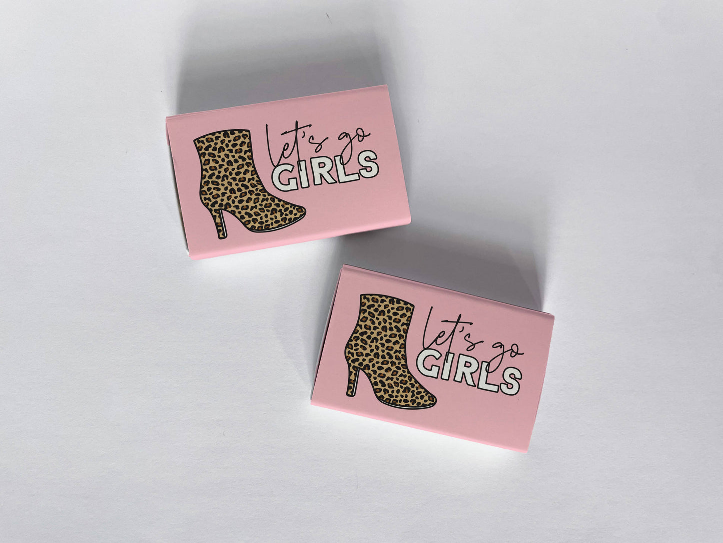 Let's Go Girls Animal Print Boot Shania Twain Matchbook