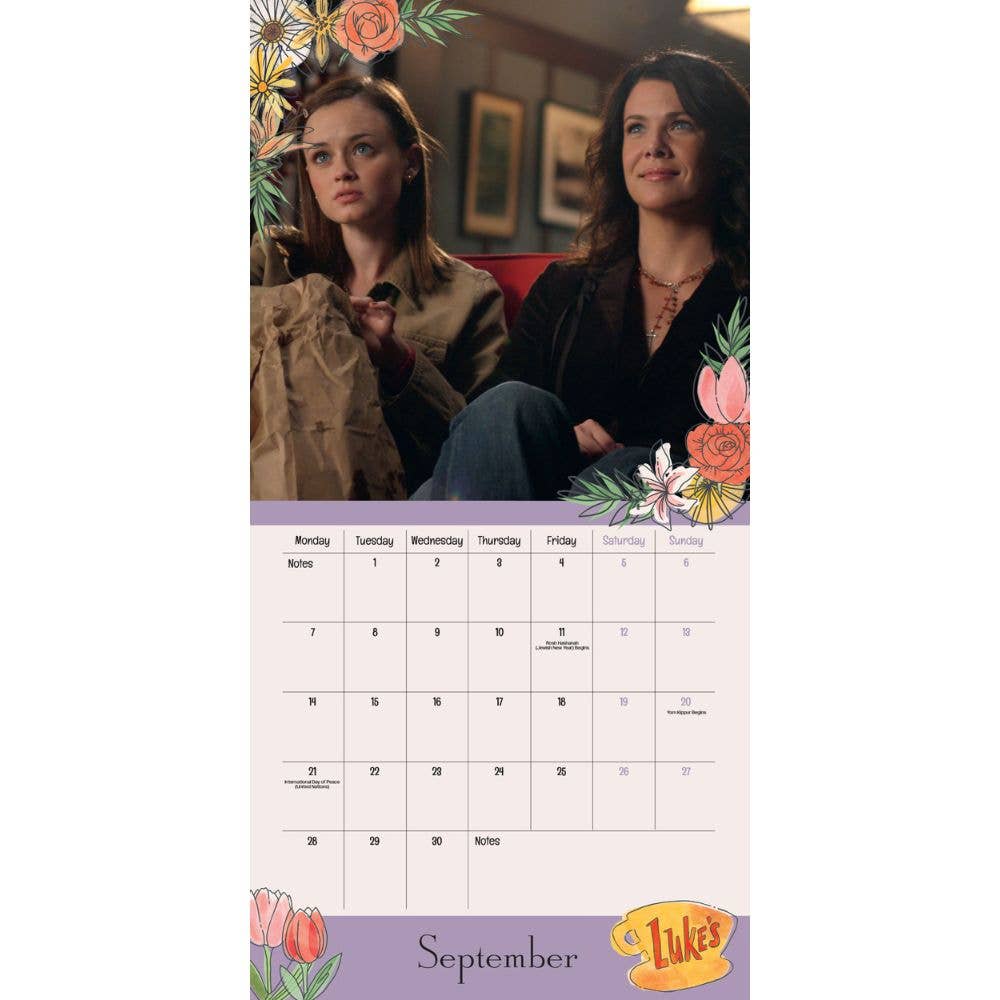 Gilmore Girls 2026 Square Calendar