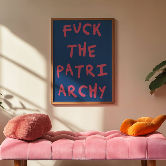 A3 Print - Taylor Swift  - Fuck The Patriarchy