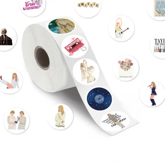 Roll of Taylor Swift Stickers