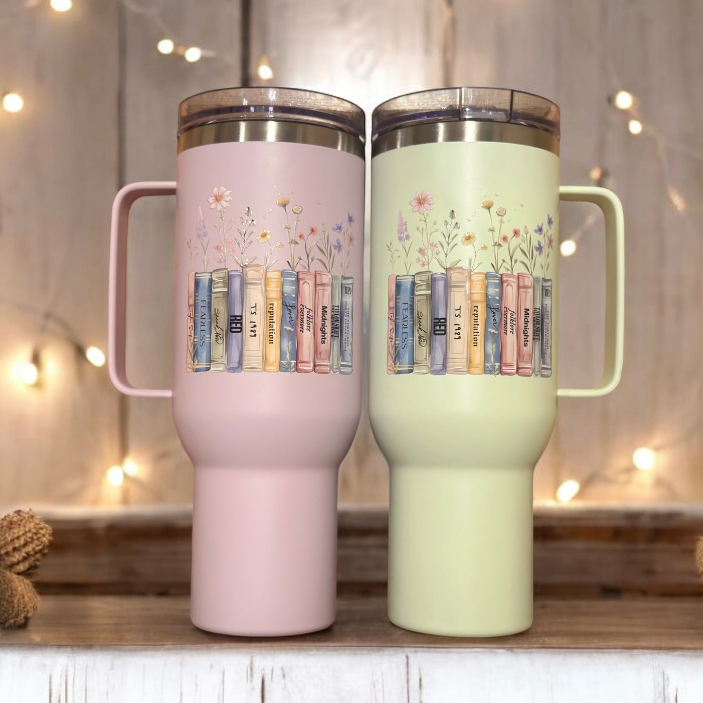 40 Oz Tumbler - Albums as Books - Stainless Steel