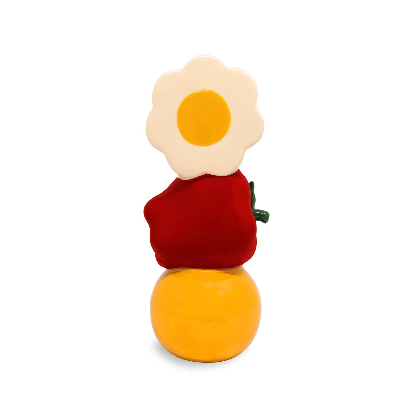 Ceramic Vase - Smiles, Eggs and a Pepper!
