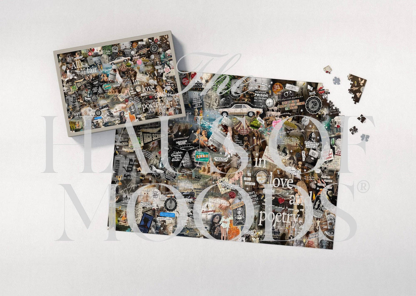 1,000 Piece Taylor Swift Tortured Poets Era Lyrics & Easter Eggs Puzzle©