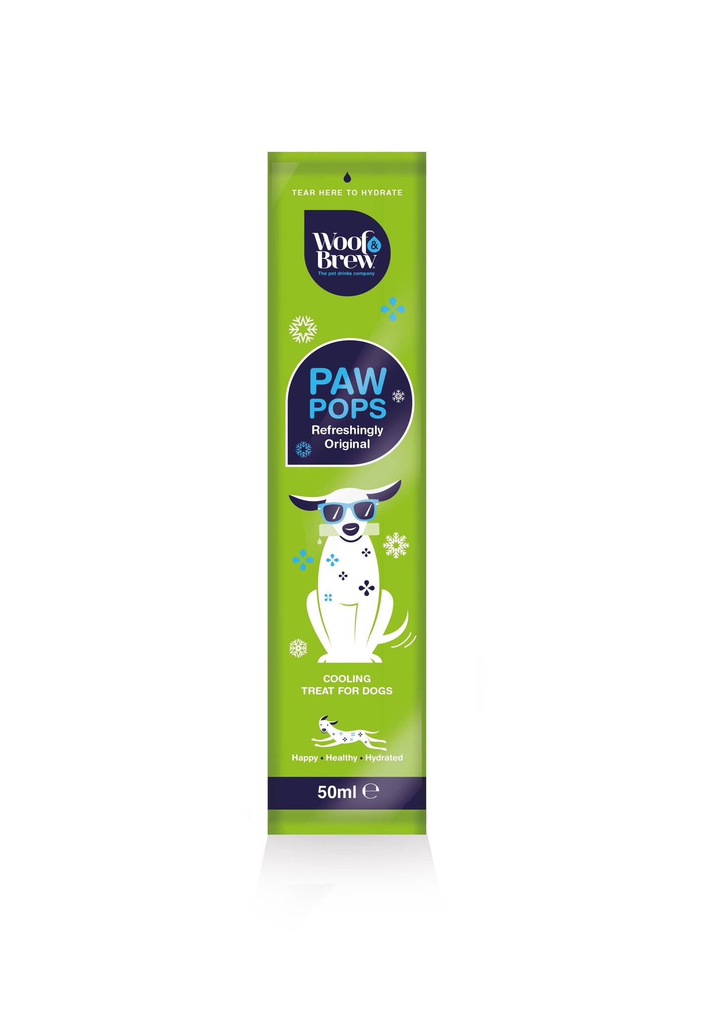 Woof&Brew Paw Pops for Dogs - Freeze Pops for Dogs
