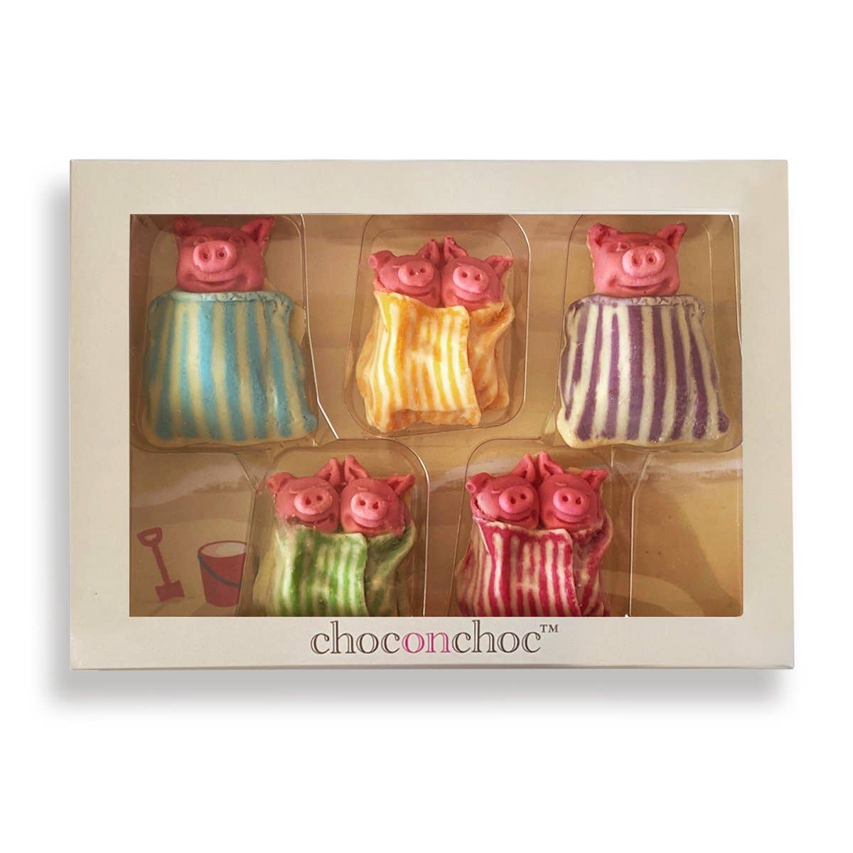Chocolate Pigs In Summer Blankets