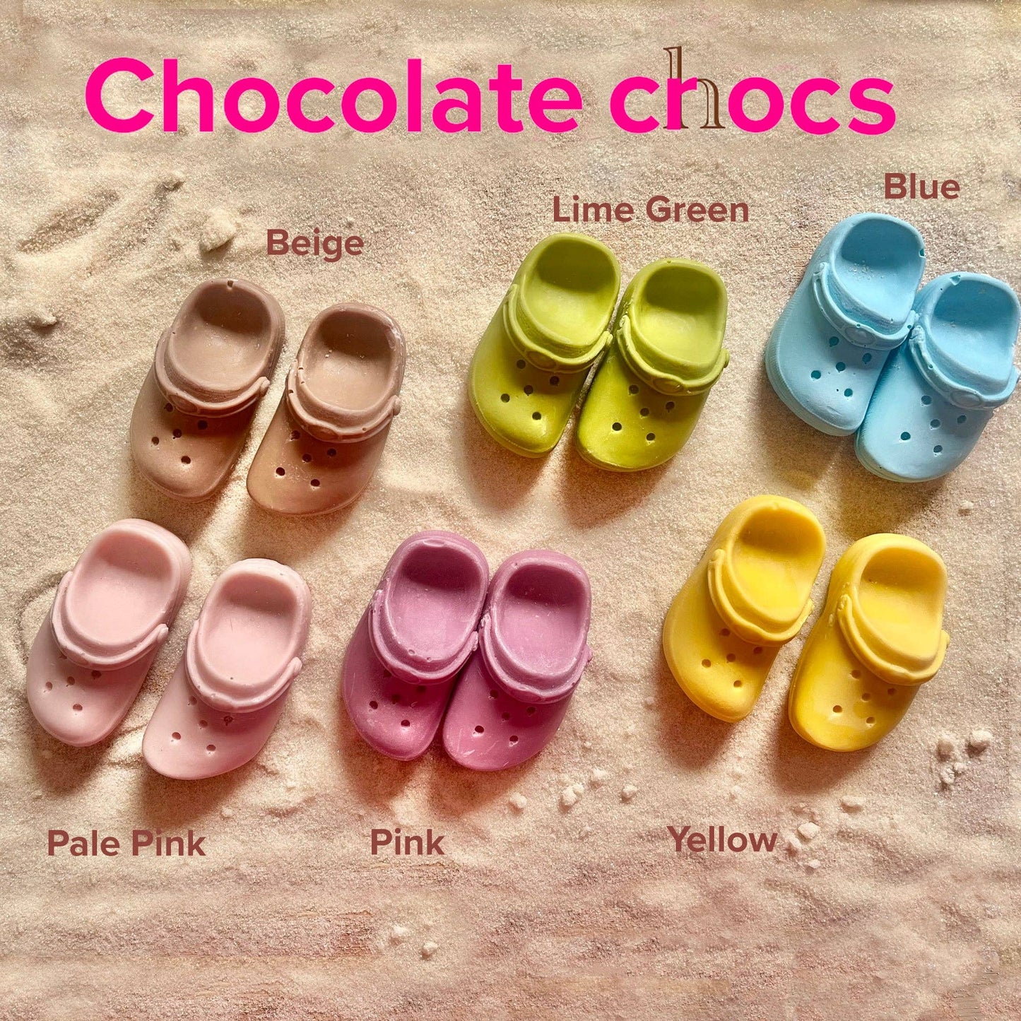 Pink Chocolate Chocs