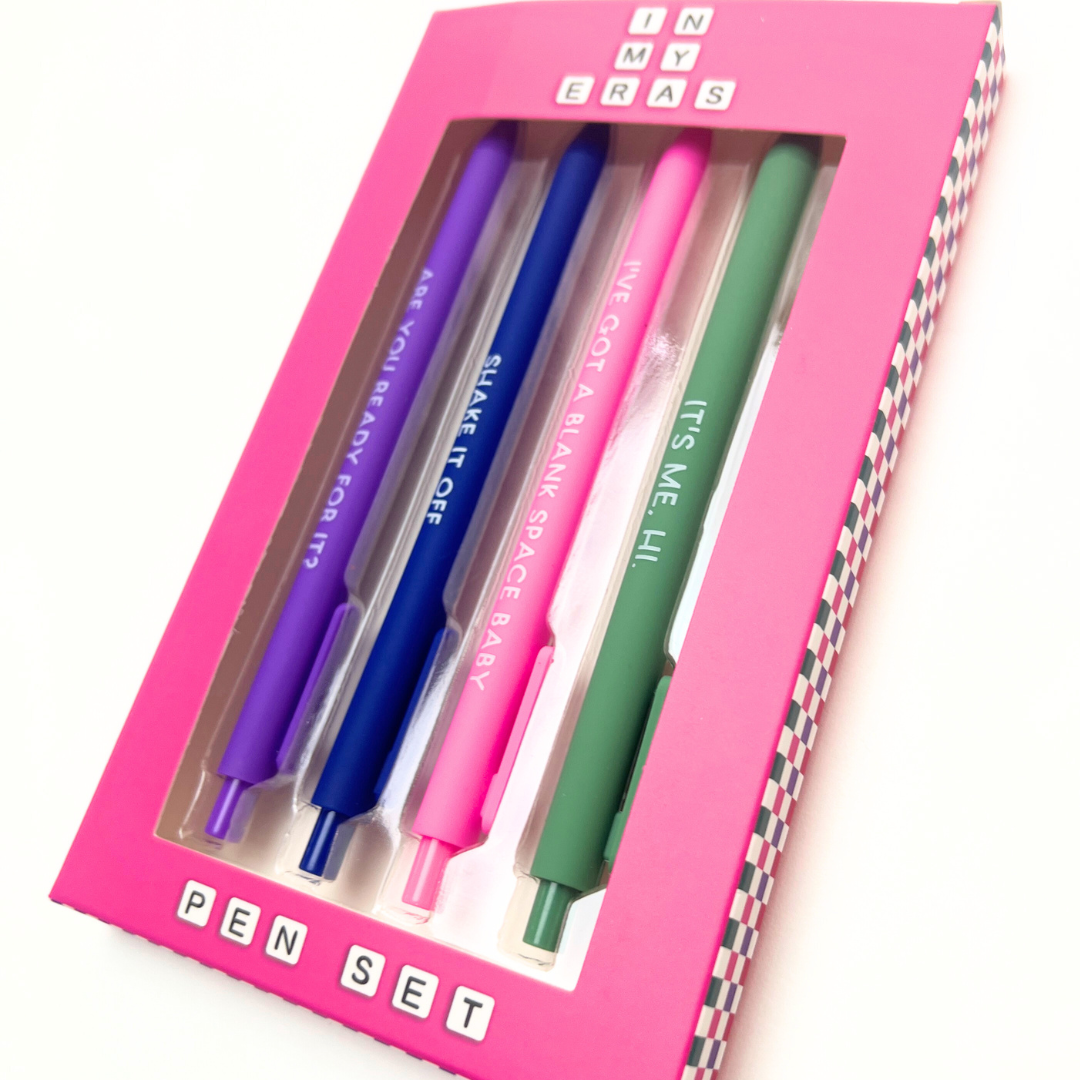BACK IN STOCK ! In My Eras Swiftie Pen Set