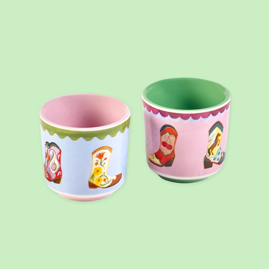 Electric Coast Set of 2 Egg Cups