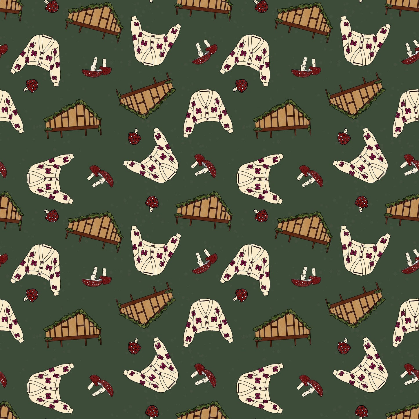 Folklore Album Icons Hair Schrunchie