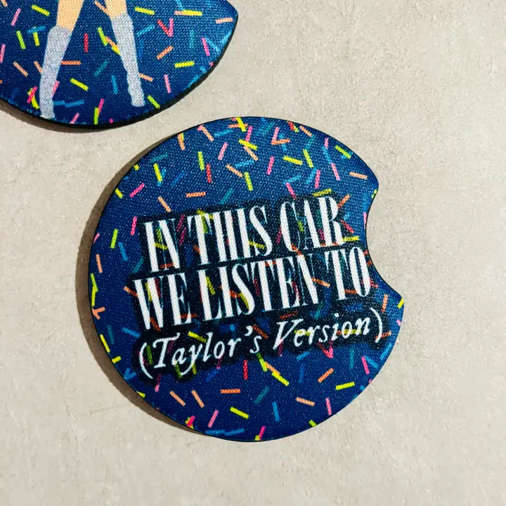 Taylor Swift - 2 Car Coasters