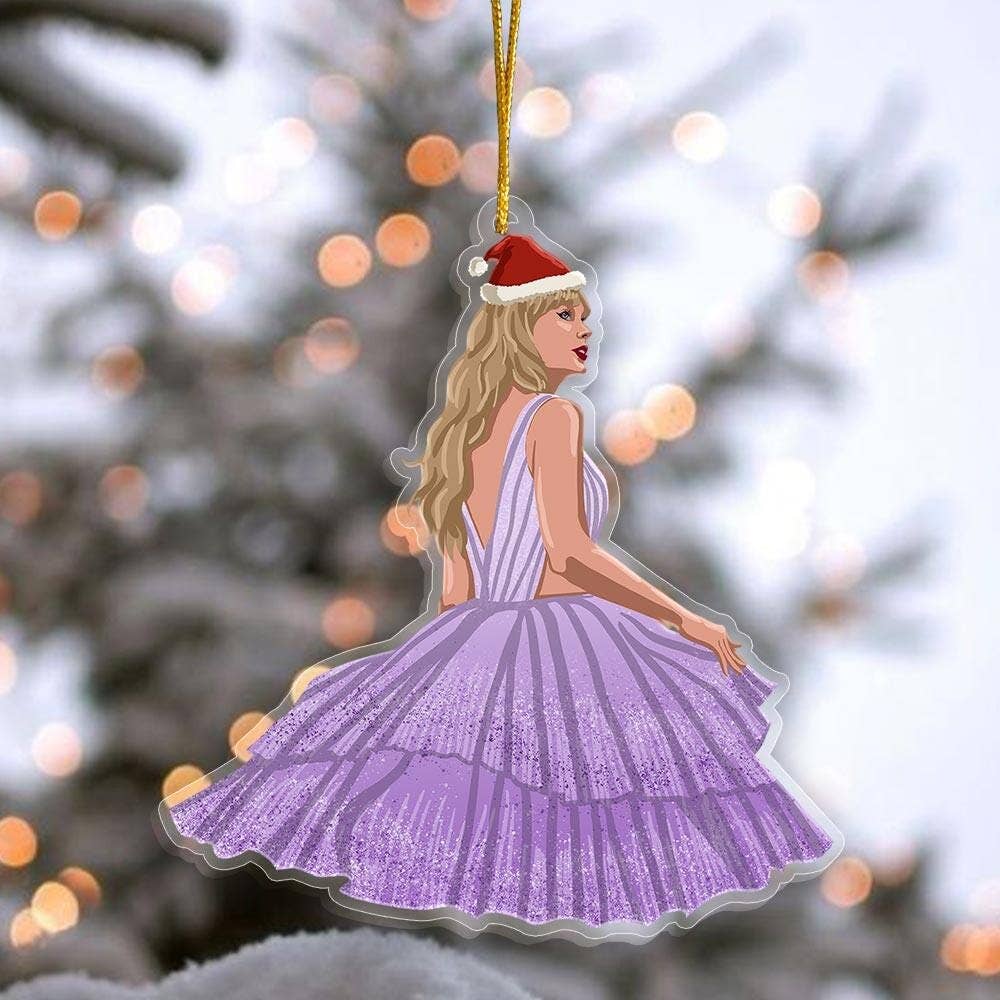 TS Inspired Acrylic Ornament