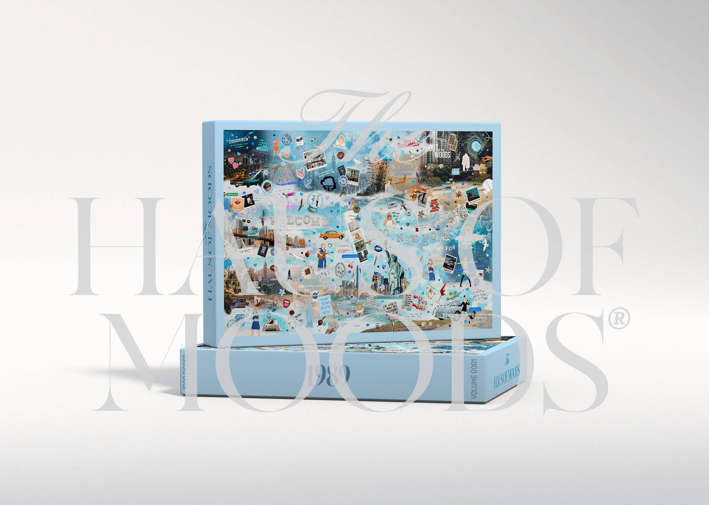 1,000 Piece Taylor Swift 1989 Era Lyrics & Easter Eggs Jigsaw Puzzle©
