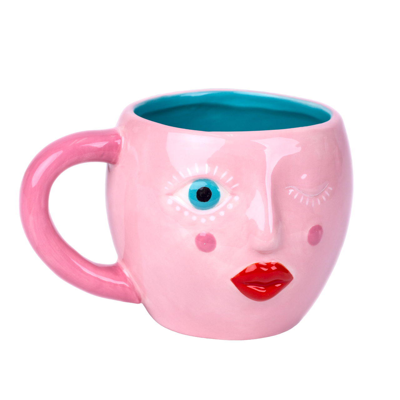 Helio Ferretti Pink Face Mug