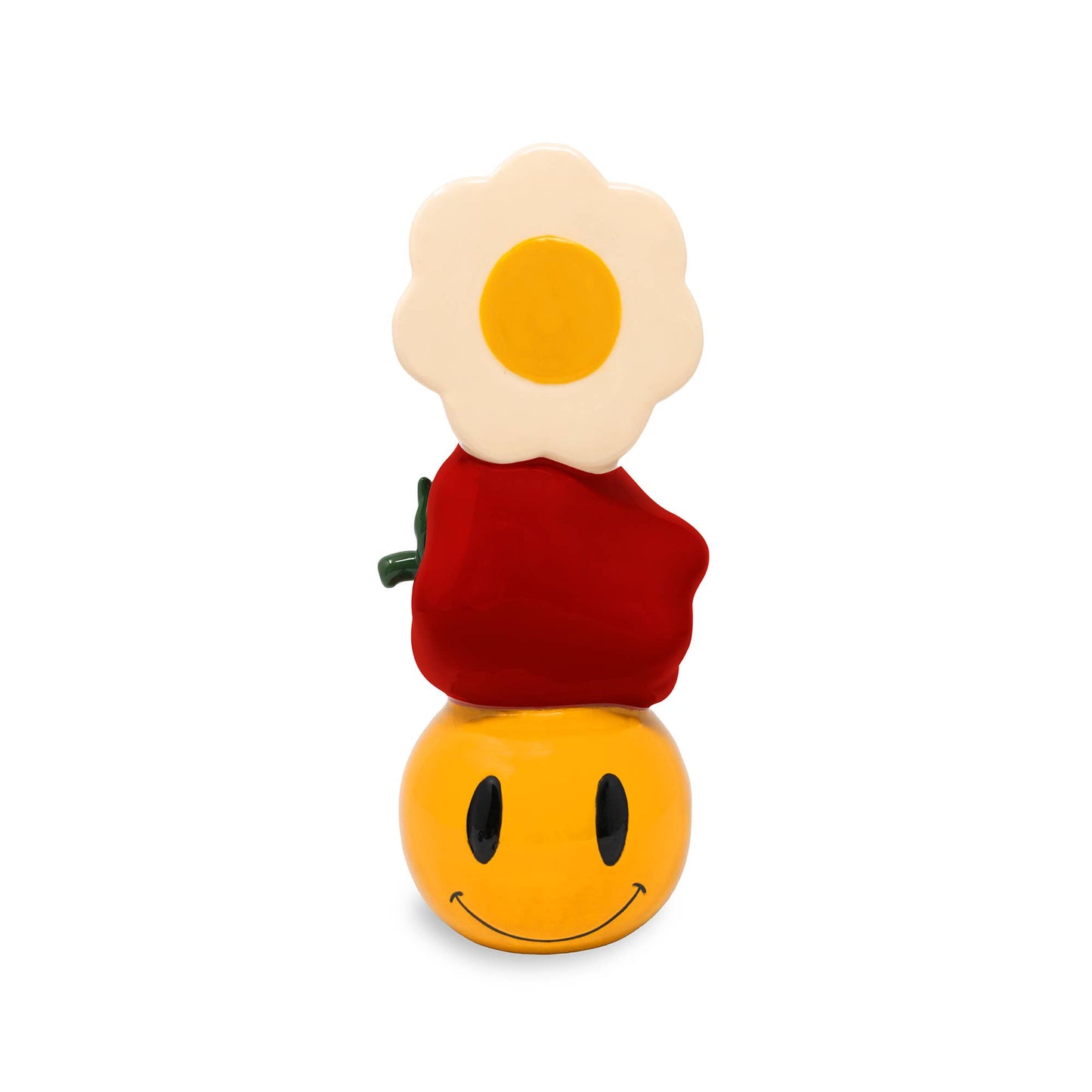Ceramic Vase - Smiles, Eggs and a Pepper!