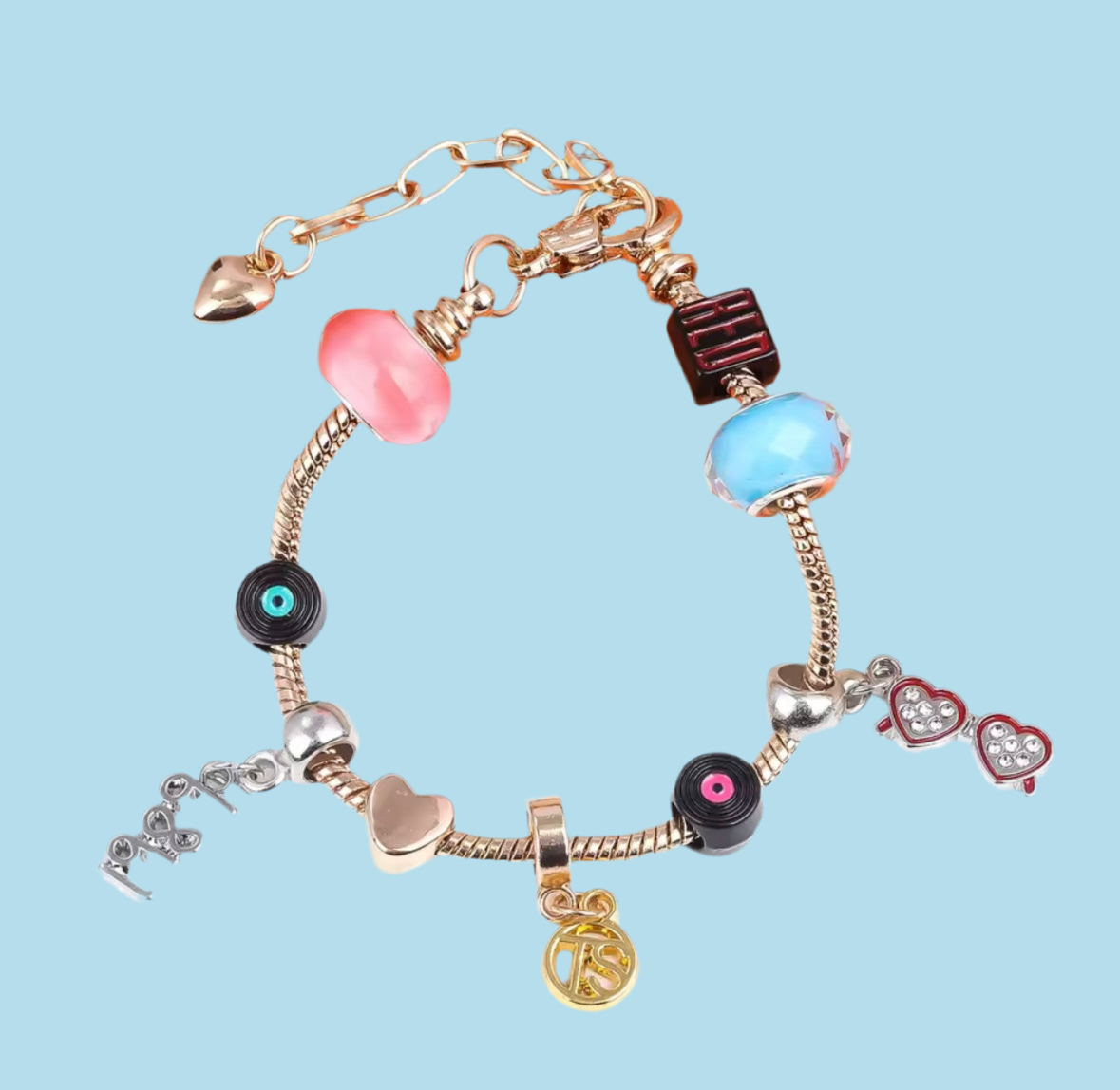 Taylor Inspired Charm Bracelet