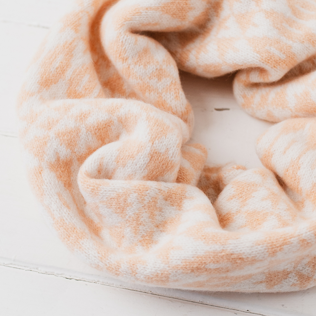 Mirror Lambswool Knitted Snood/ Cowl