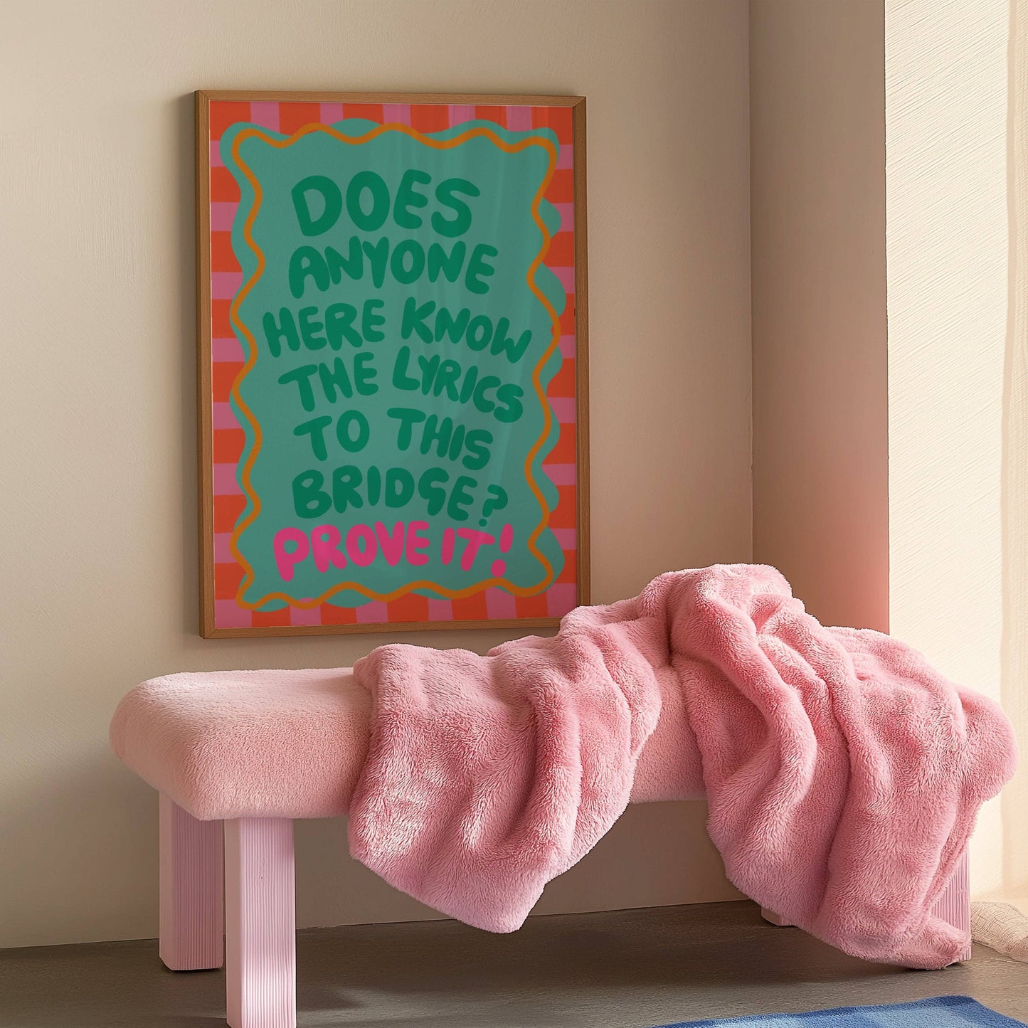 A3 Print - Taylor Swift - Cruel Summer Bridge