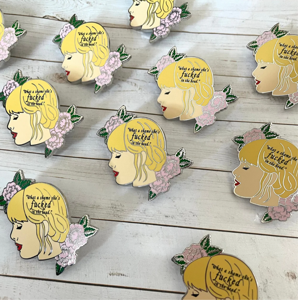 Enamel Pin - Champagne Problems Enamel Pin